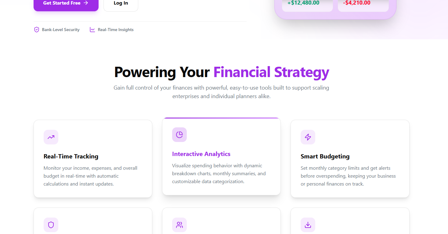 Enterprise Expense Tracker System