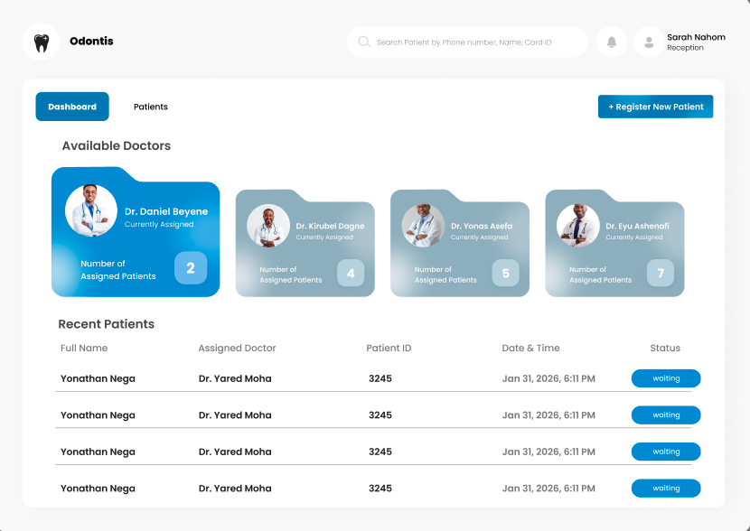 Odontis Dental Clinic Managment